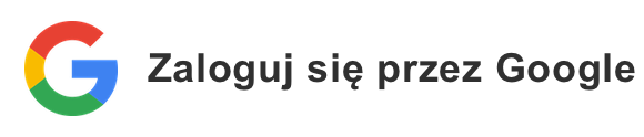 Zaloguj się przez Google