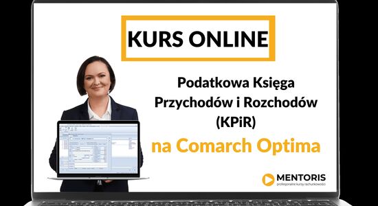 Kurs Podatkowa Księga Przychodów i Rozchodów na Comarch Optima